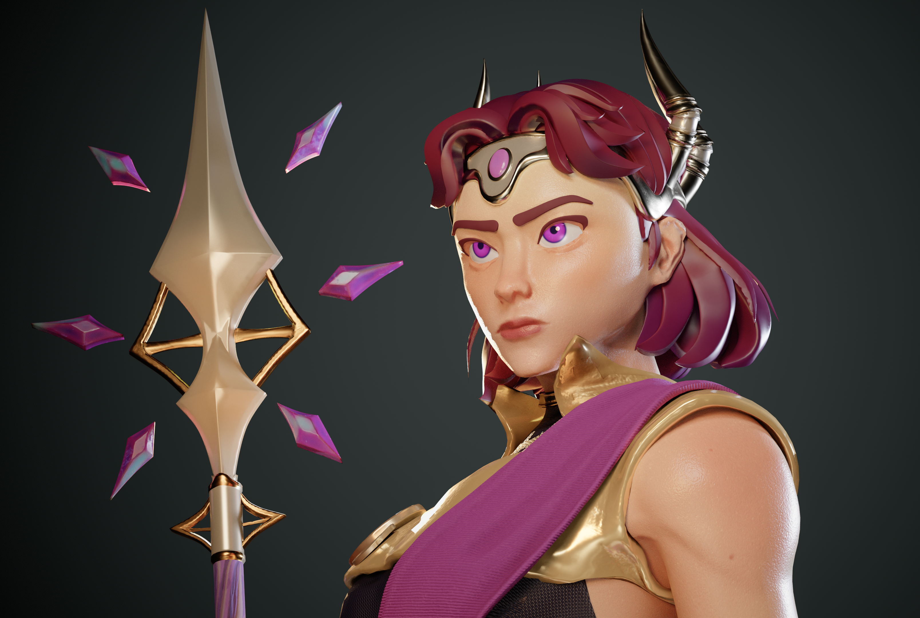 Up Close Render