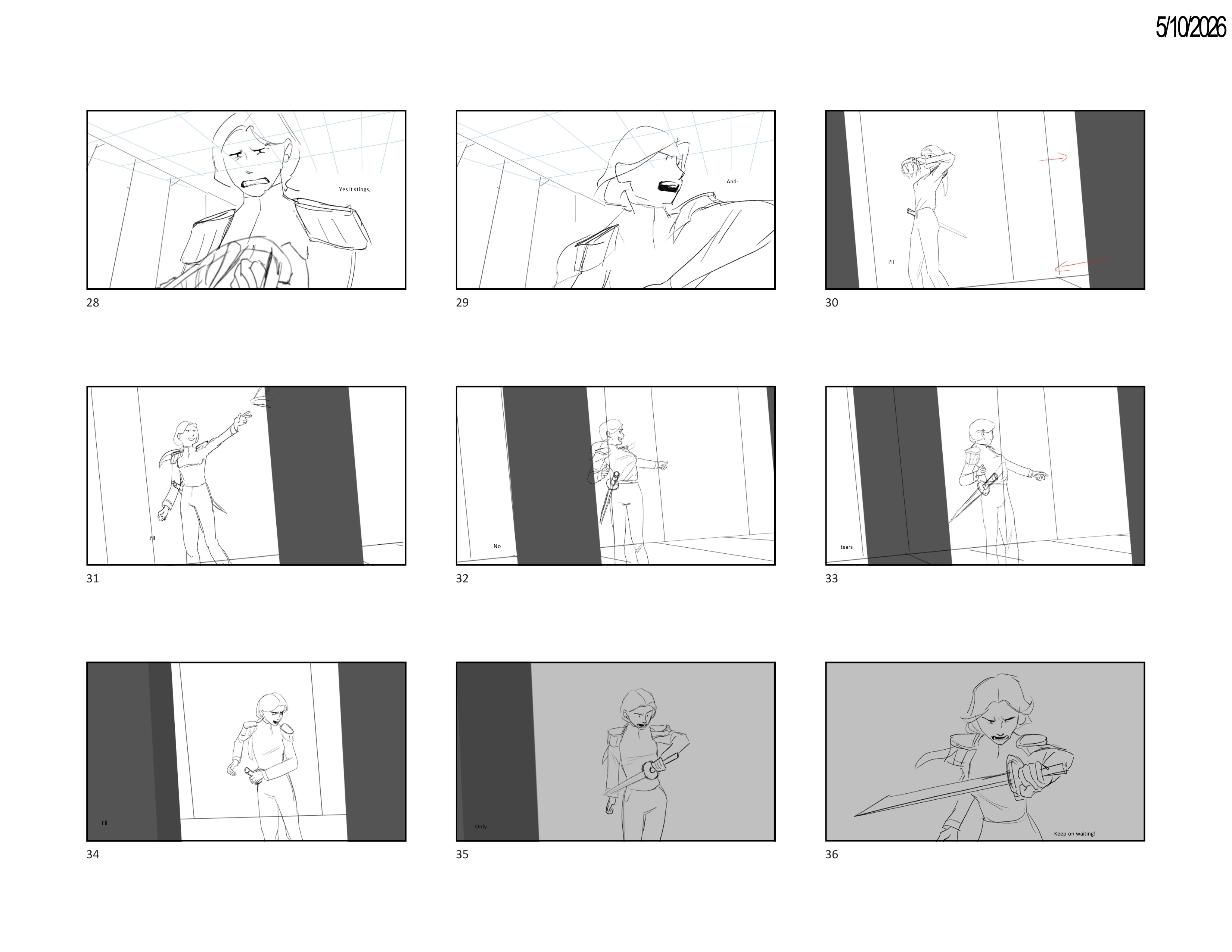 Storyboard Page