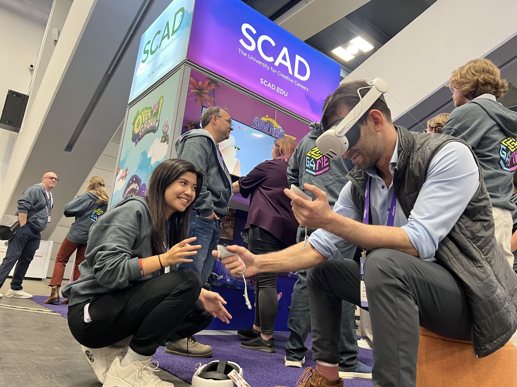 Me showing Broomsmith at GDC